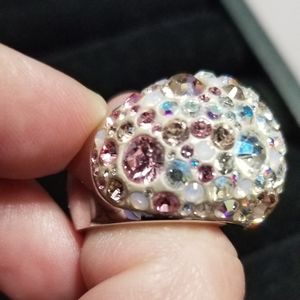 SWAROVSKI PINK CHIC NIRVANA MULTI CRYSTAL